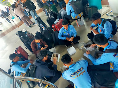 Makan Bareng Delegasi LKS Lampung